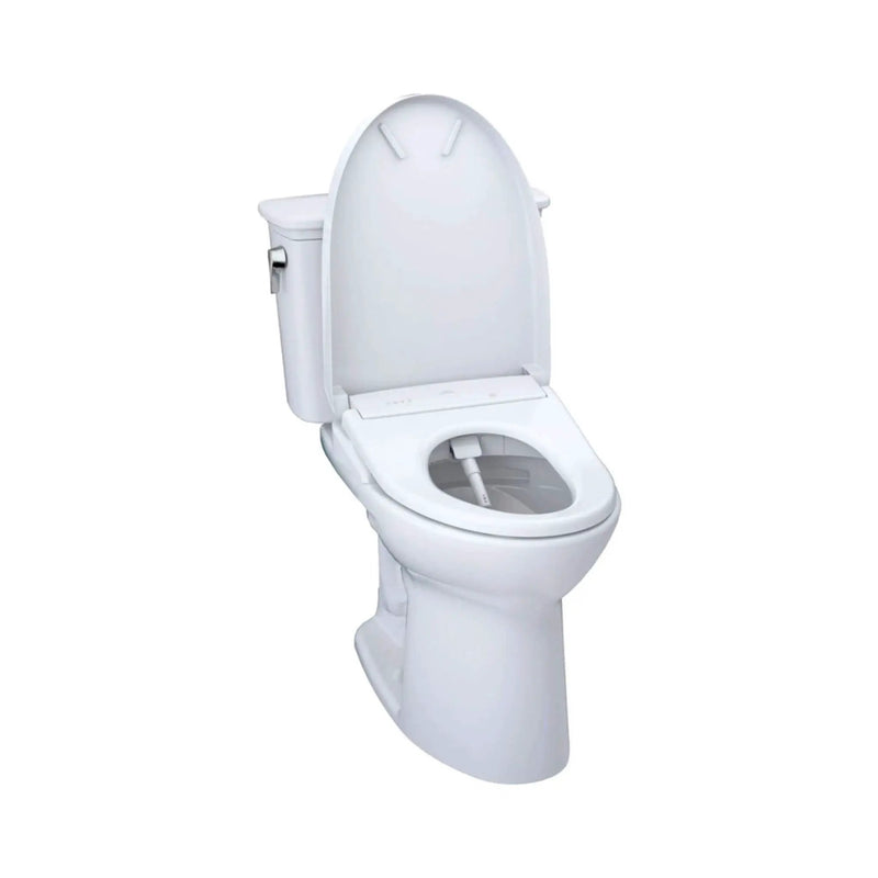 [MW7864726CEFG#01] TOTO Drake 1.28 GPF Elongated Chair Height Toilet Seat With Transitional Washlet S7 (SAK18215) by SAKSBY WHOLESALE