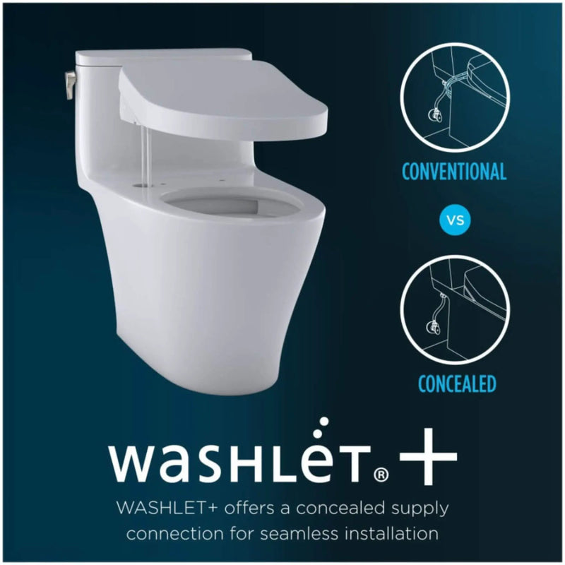 [MW7864726CEFG.10#01] TOTO Drake Elongated Chair Height Transitional Toilet With S7 Bidet Seat And 10" Rough In (SAK95631) by SAKSBY WHOLESALE