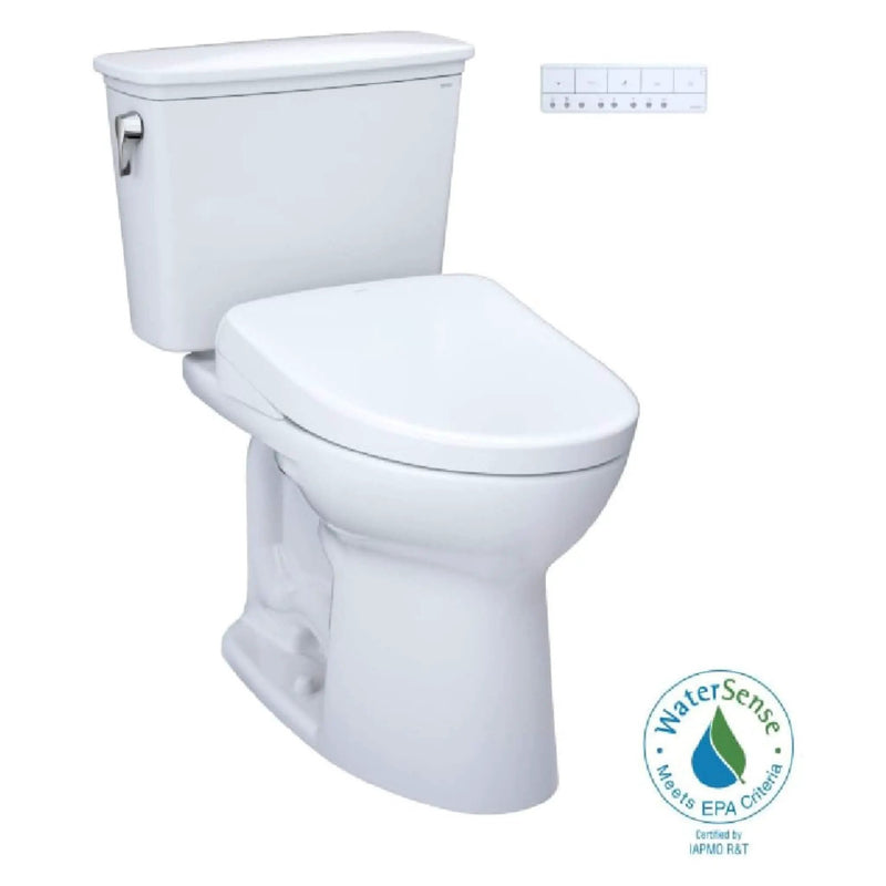 [MW7864736CEFG.10#01] TOTO Drake Washlet S7A Open Bidet Seat And 1.28 GPF Universal Height Toilet With Warm Air Dryer (SAK94671) by SAKSBY WHOLESALE