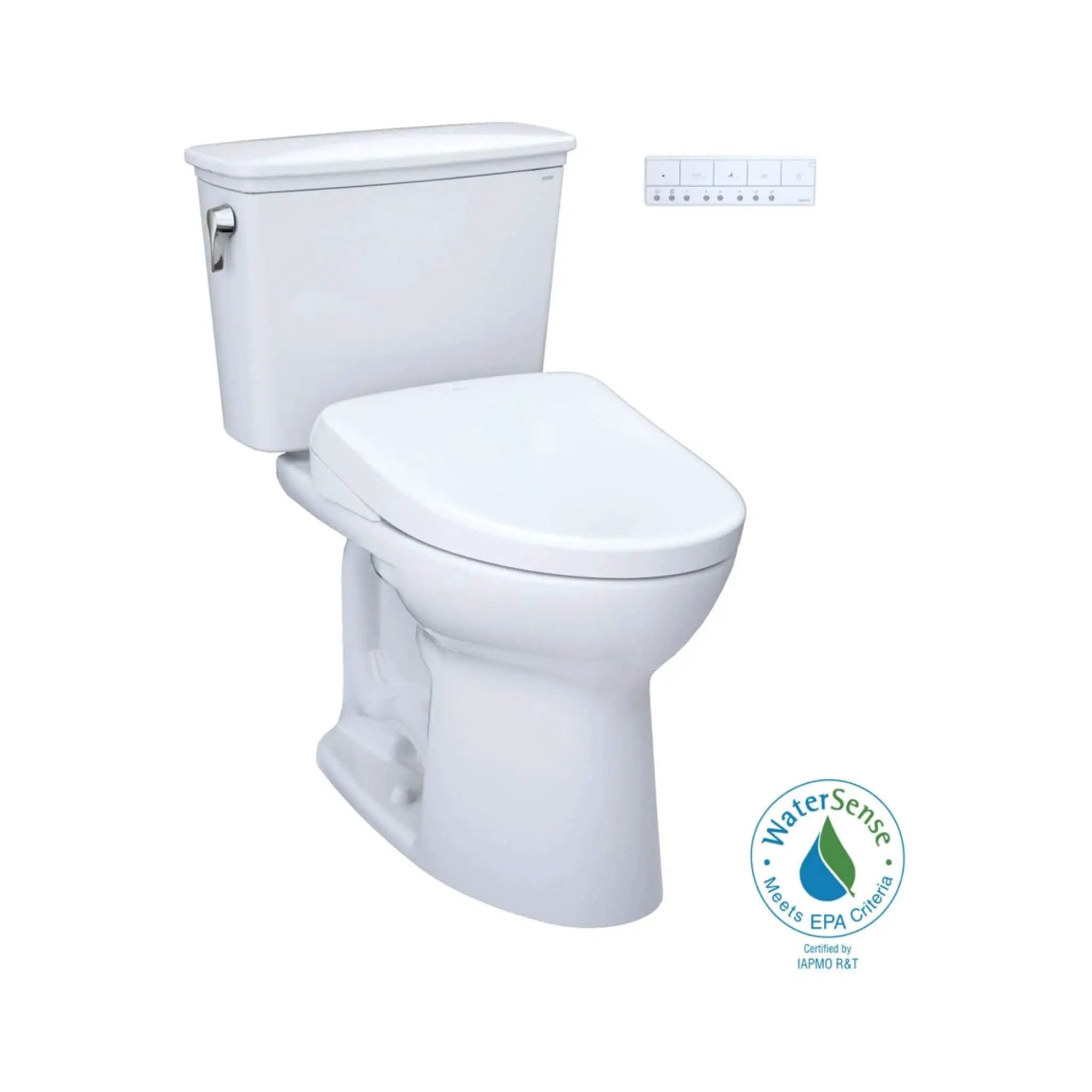 [MW7864736CEG#01] TOTO Drake 1.28 GPF Tornado Flush Toilet With Washlet S7A Bidet Seat (SAK56130) by SAKSBY WHOLESALE