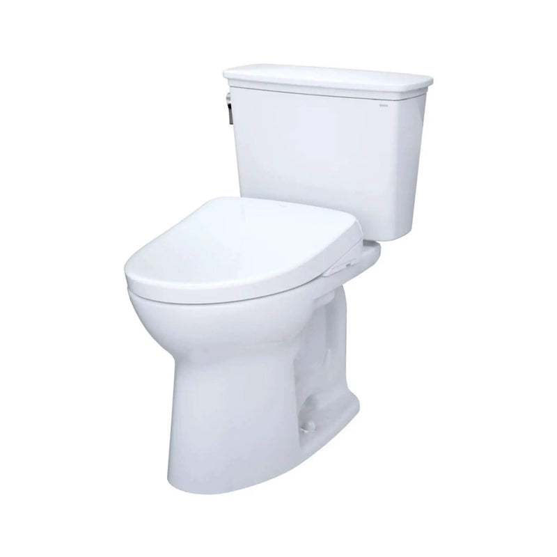[MW7864736CEG#01] TOTO Drake 1.28 GPF Tornado Flush Toilet With Washlet S7A Bidet Seat (SAK56130) by SAKSBY WHOLESALE