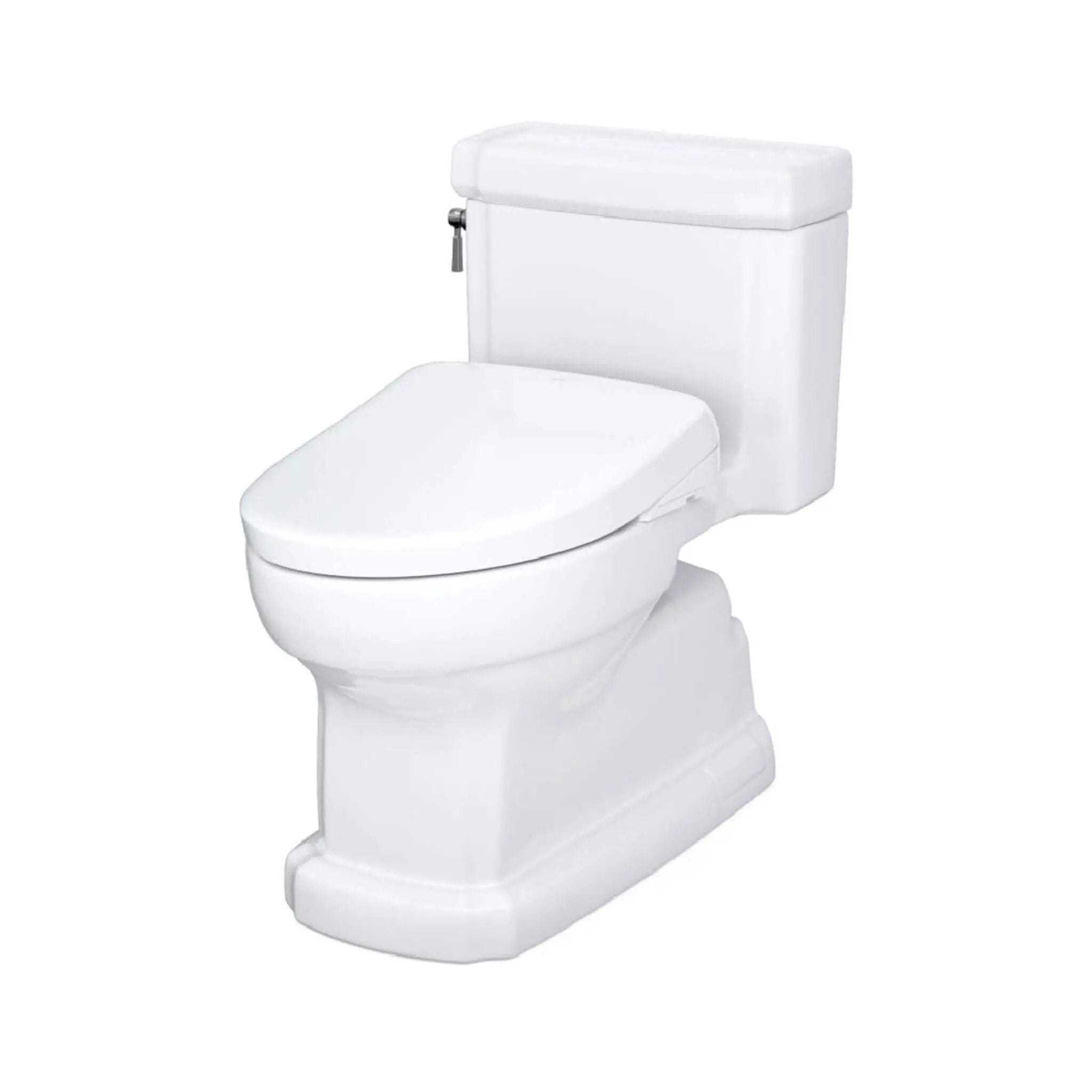 [MW9744734CEFGA#01] TOTO Guinevere 1.28 GPF Elongated Chair Height Toilet With Washlet+ S7A Tornado Auto Flush (SAK41037) by SAKSBY WHOLESALE