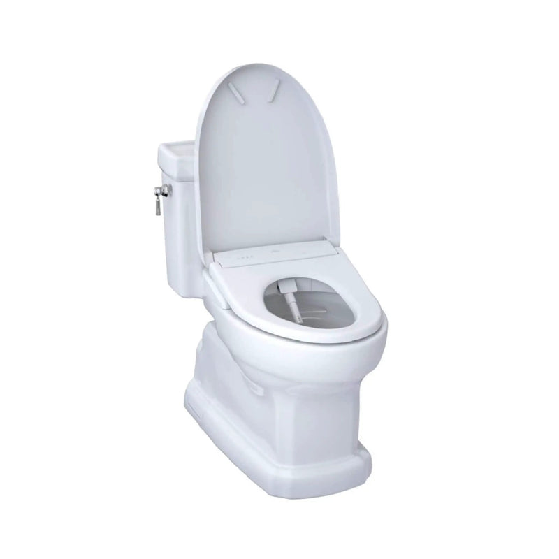 [MW9744734CEFGA#01] TOTO Guinevere 1.28 GPF Elongated Chair Height Toilet With Washlet+ S7A Tornado Auto Flush (SAK41037) by SAKSBY WHOLESALE