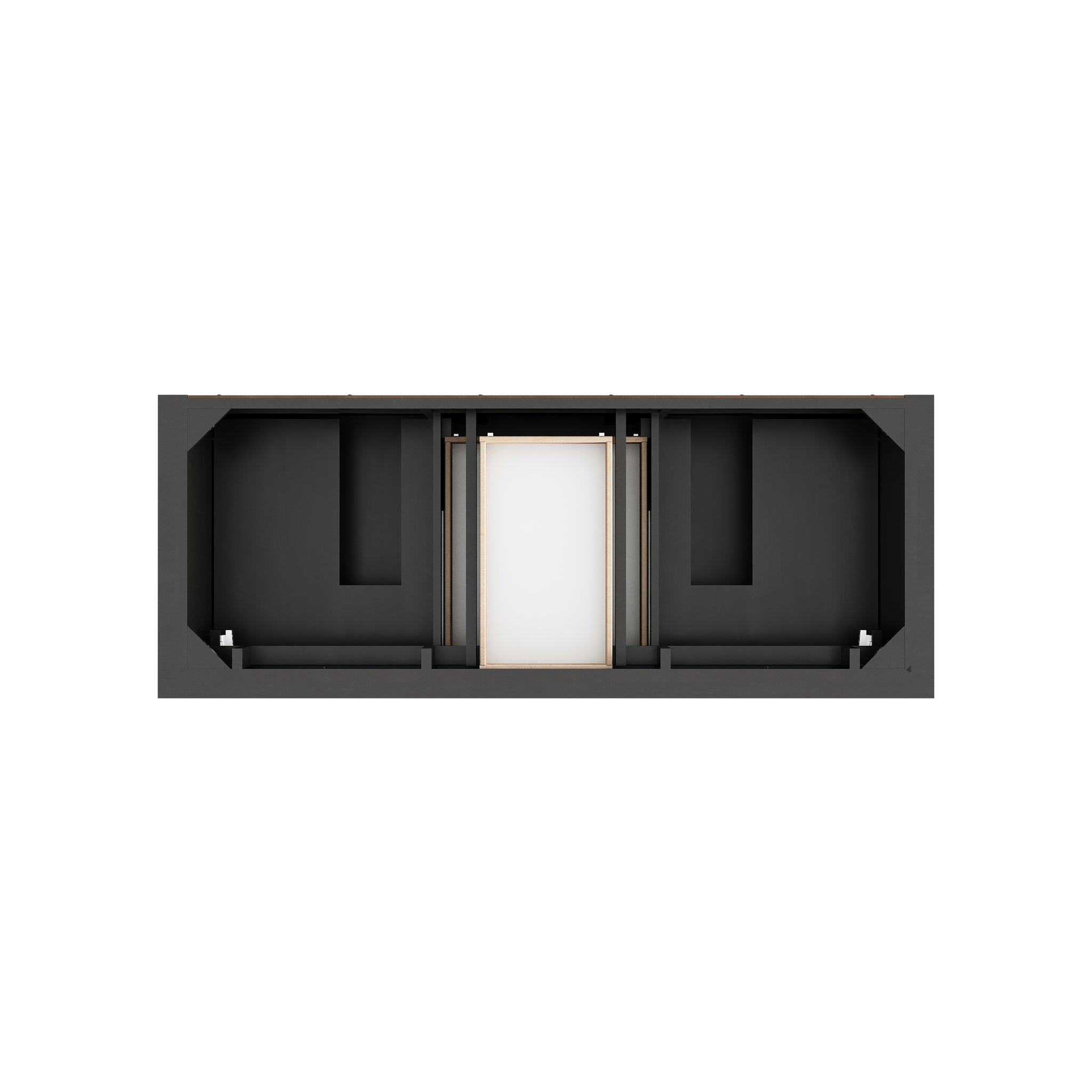 James Martin Brookfield 60" Double Vanity Cabinet, Black Onyx, view 2