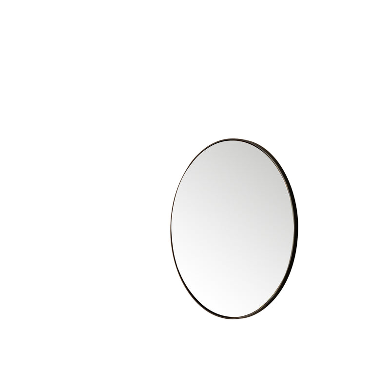 James Martin Rohe 30" Mirror, Champagne Brass by James Martin