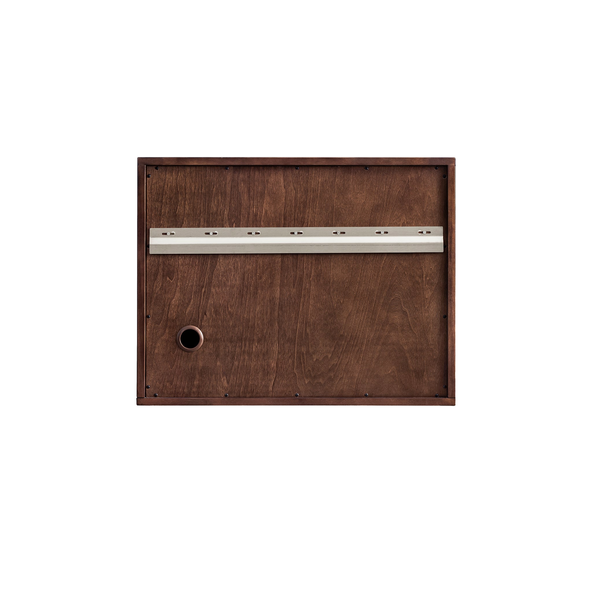 James Martin Amberly 30" Dual Mount Single Bathroom Vanity, Mid-Century Walnut by James Martin