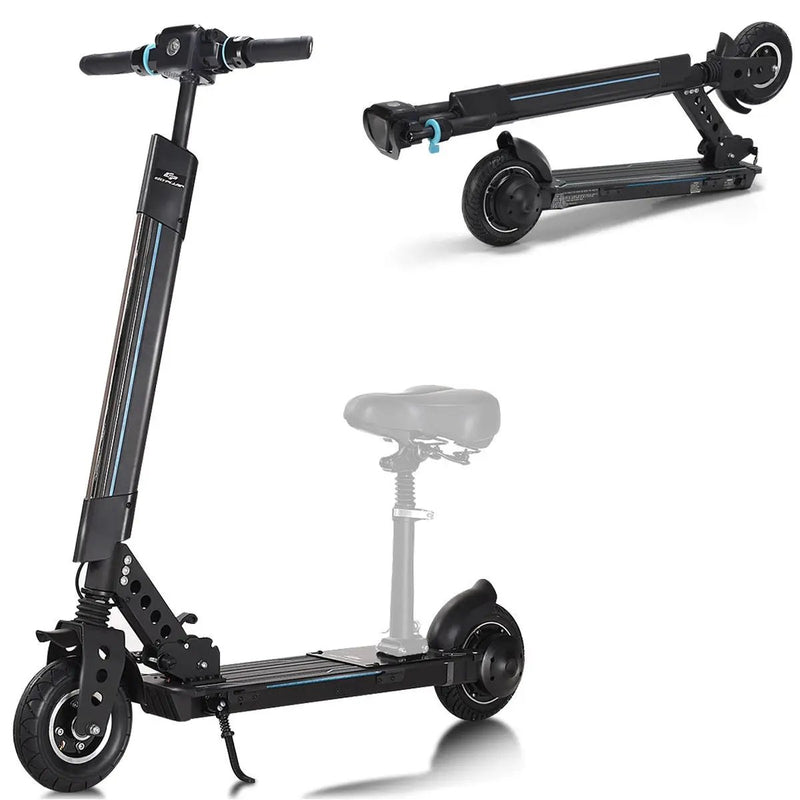 Foldable Electric Scooter with Removable Seat LED by DirectDeals