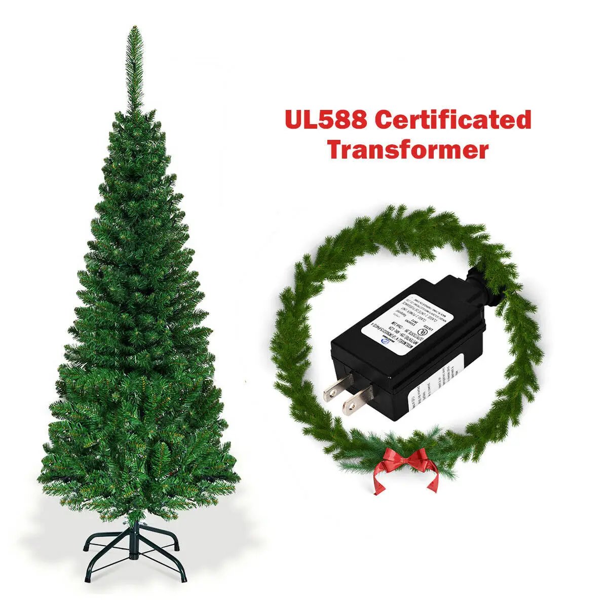 Artificial National Foot Kingswood Fir Pencil Christmas Tree by DirectDeals