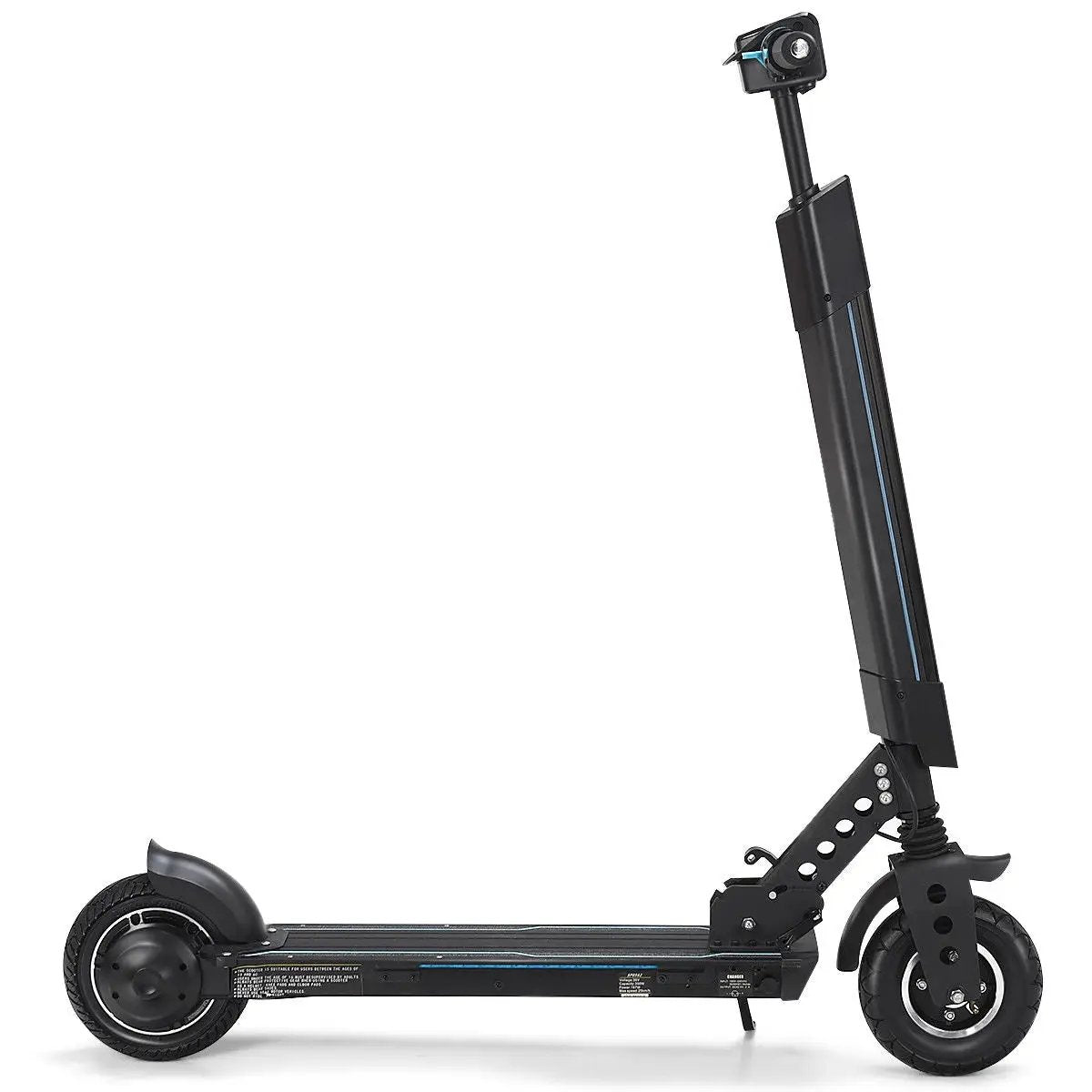 Foldable Electric Scooter with Removable Seat LED by DirectDeals