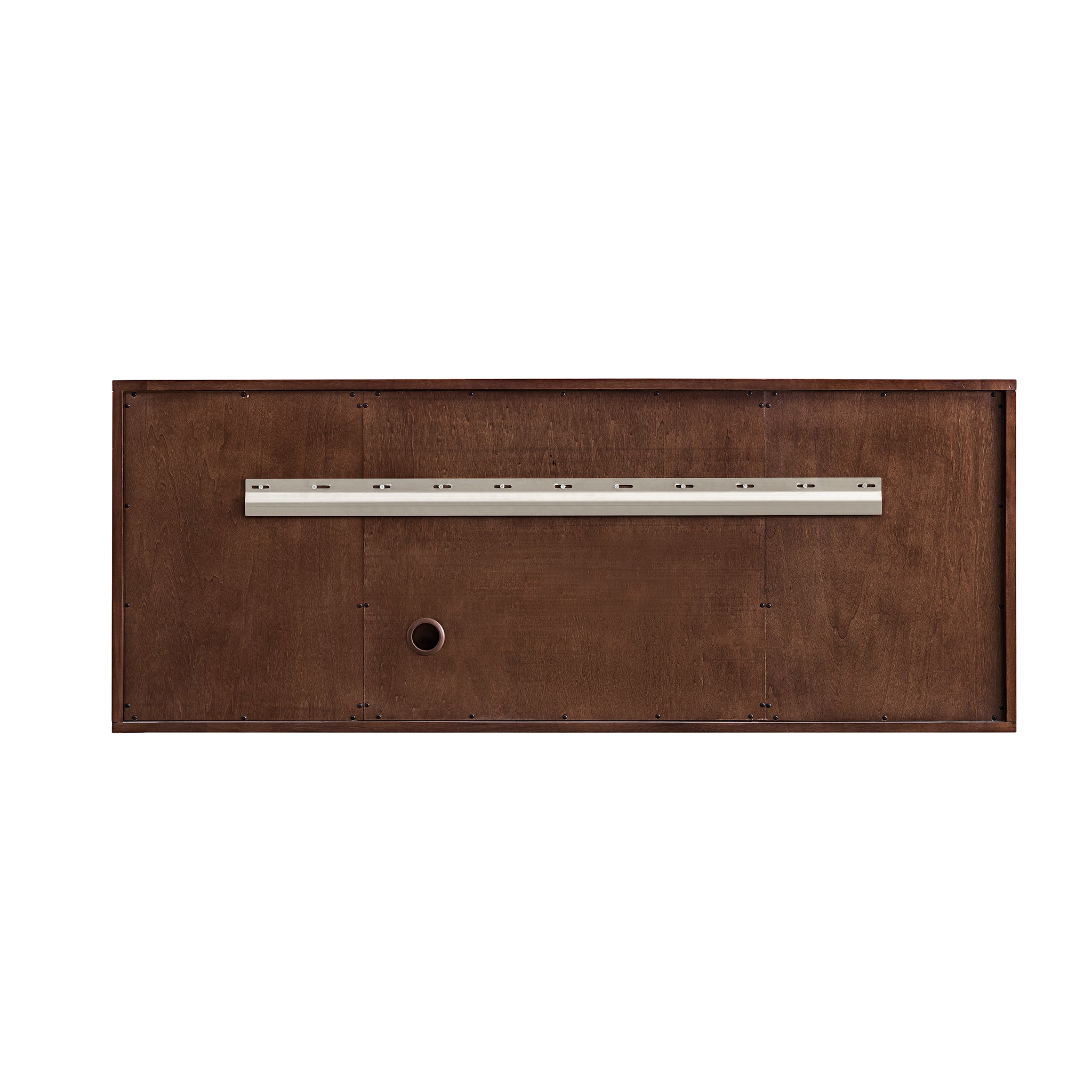 James Martin Amberly 60" Dual Mount Single Bathroom Vanity, Mid-Century Walnut by James Martin