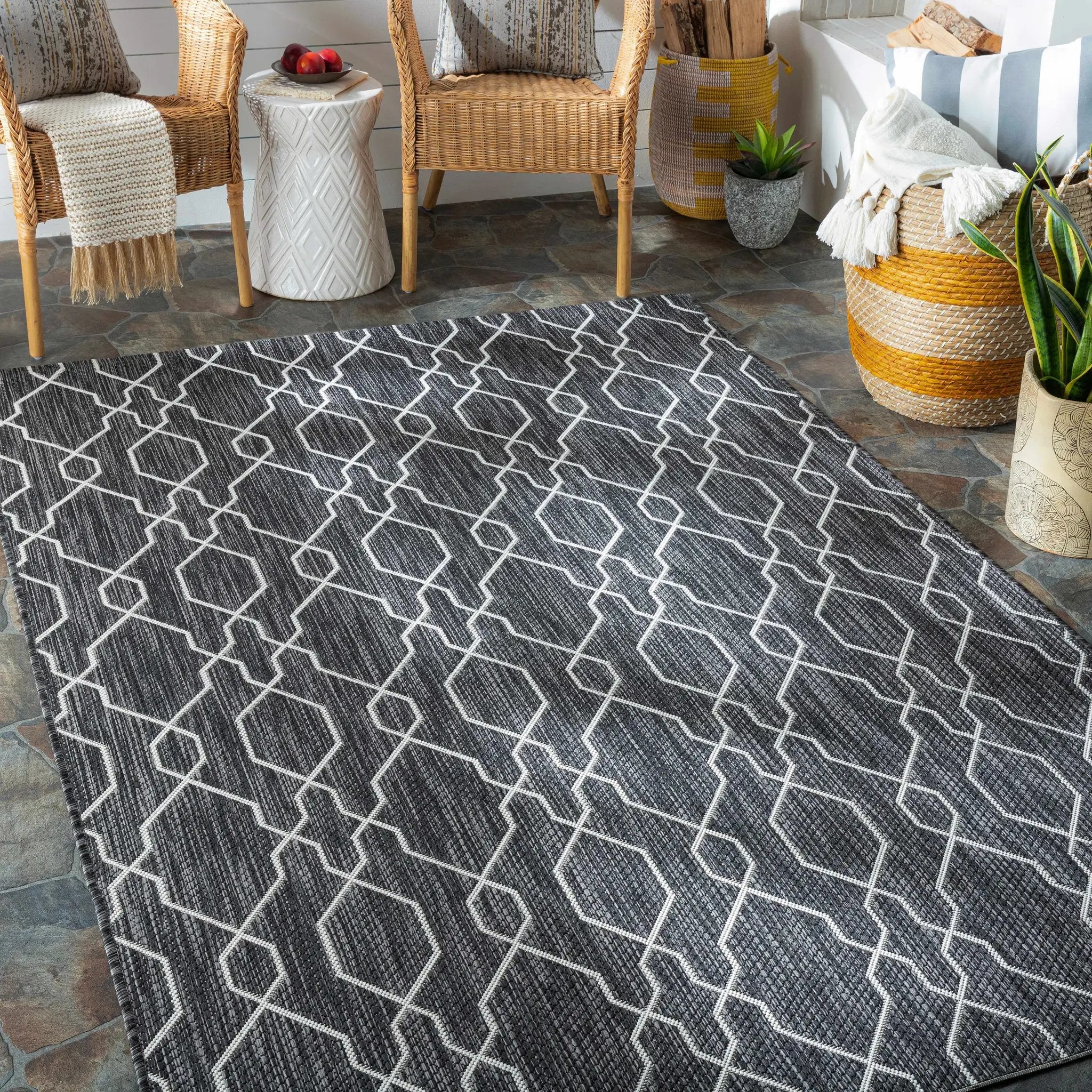 Naco Outdoor Area Rug - Clearance by Boutique Rugs
