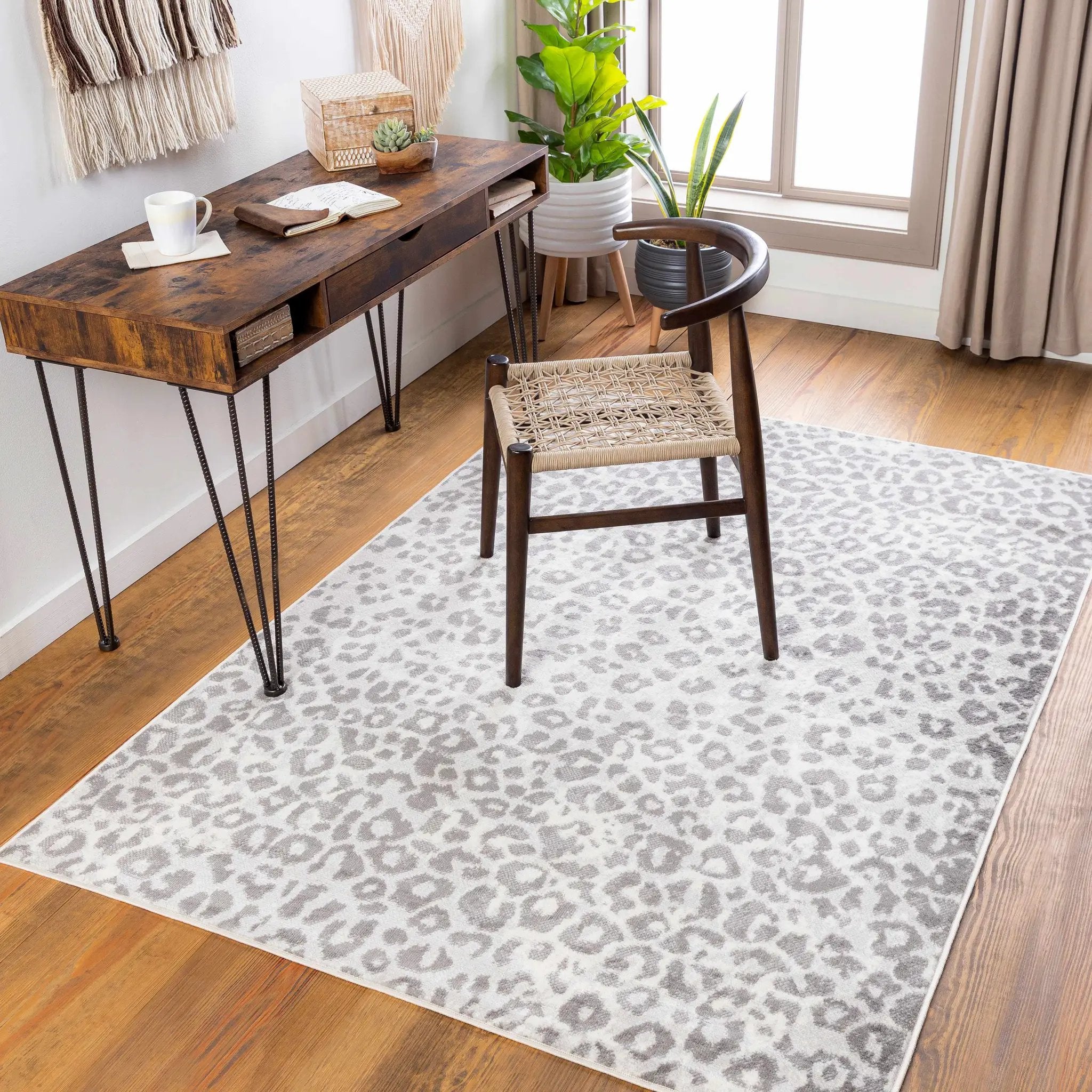 Nagambie Leopard Print Area Rug by Boutique Rugs