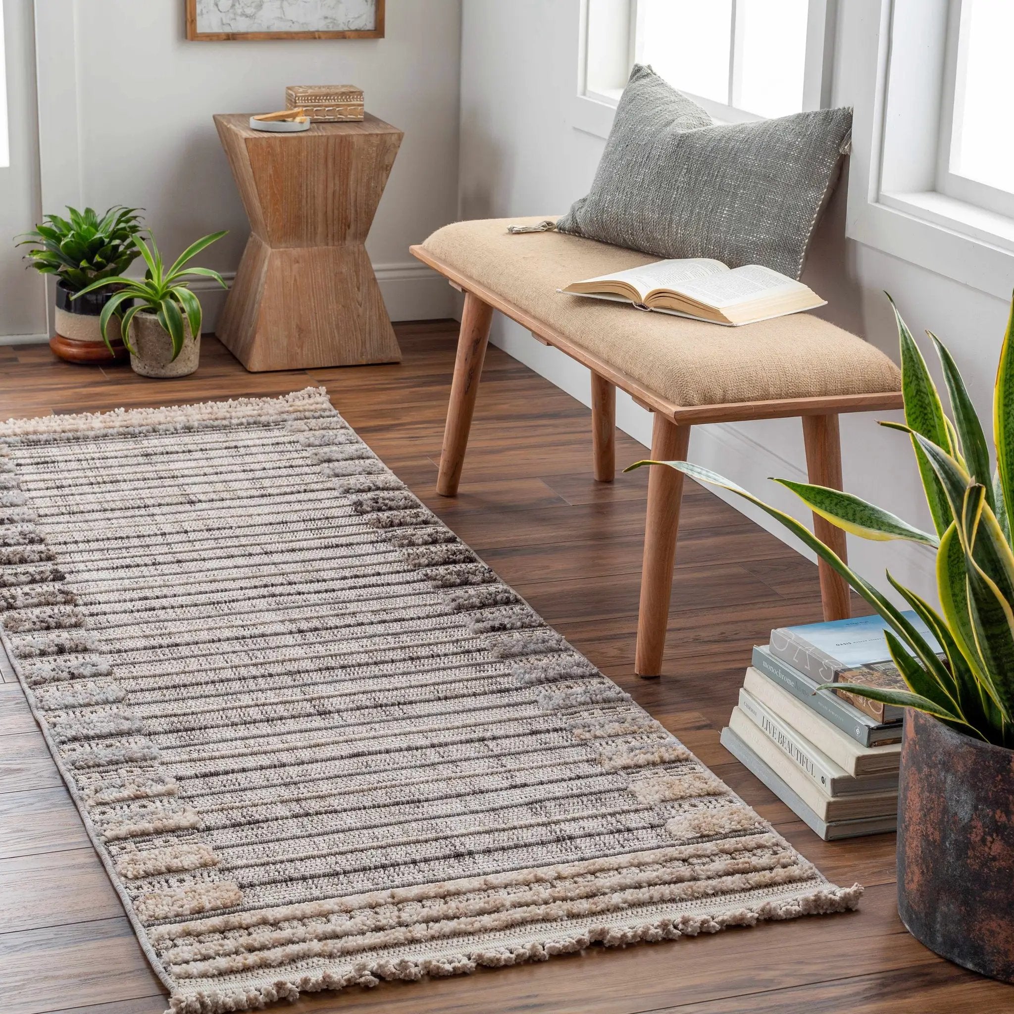 Naivasha Elegant High/Low Area Rug by Boutique Rugs