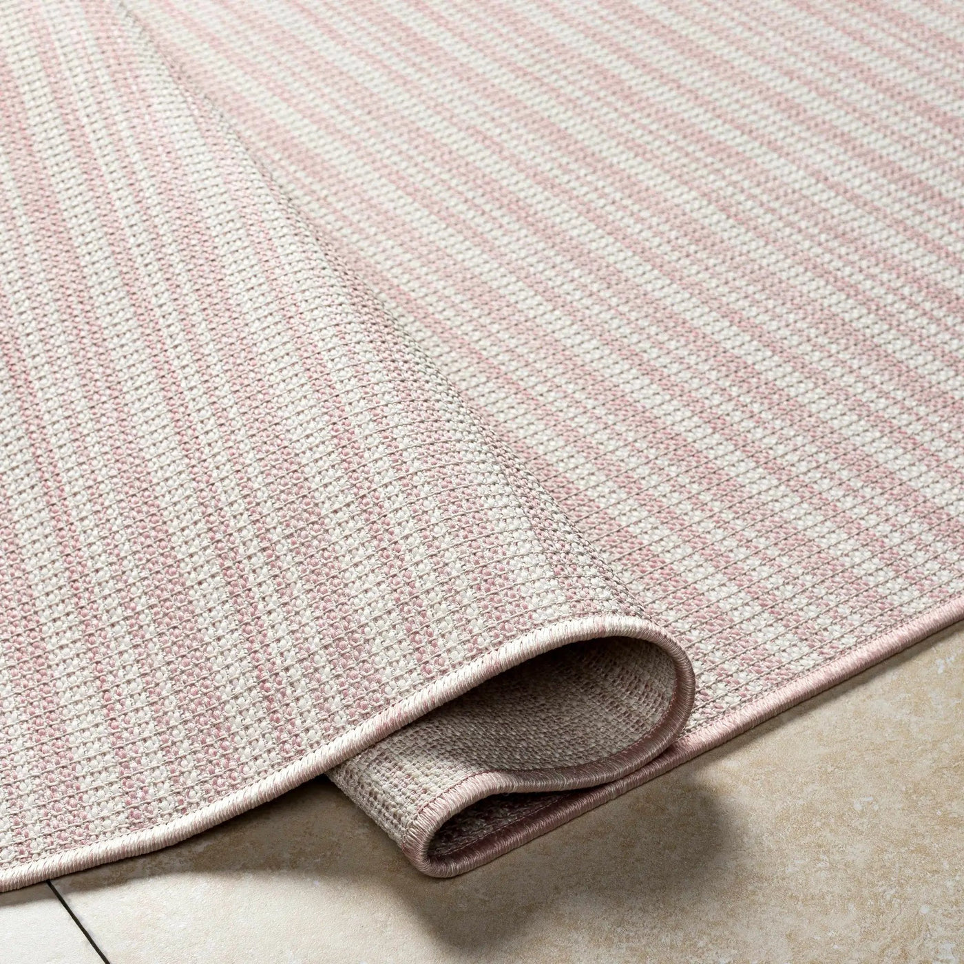 Greg Pink Outdoor Area Rug - Clearance by Boutique Rugs