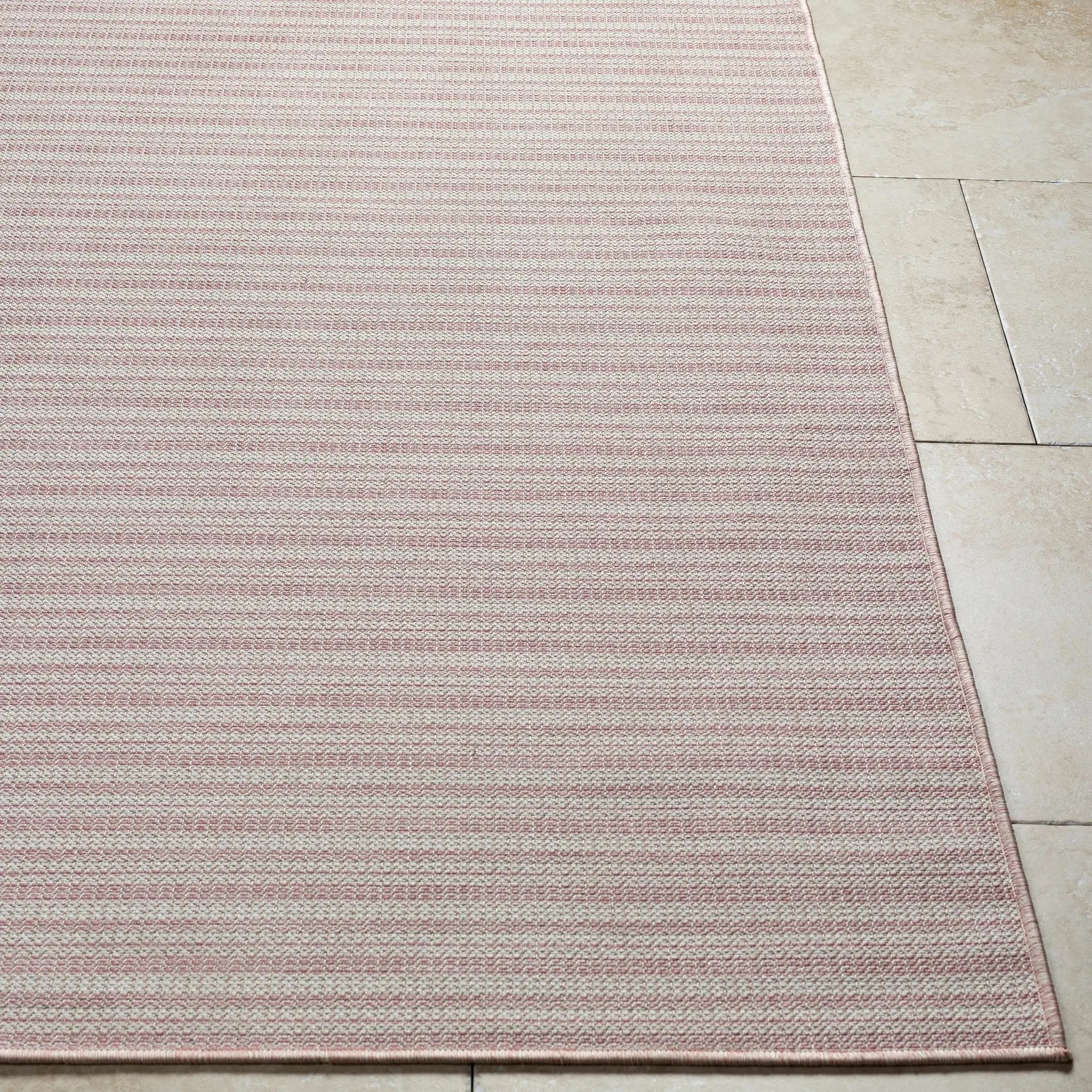 Greg Pink Outdoor Area Rug - Clearance by Boutique Rugs