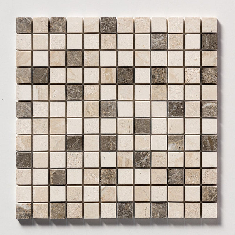 Nantes Honed 1x1 Marble Mosaics 12x12 Marble Honed 12x12 Mosaics