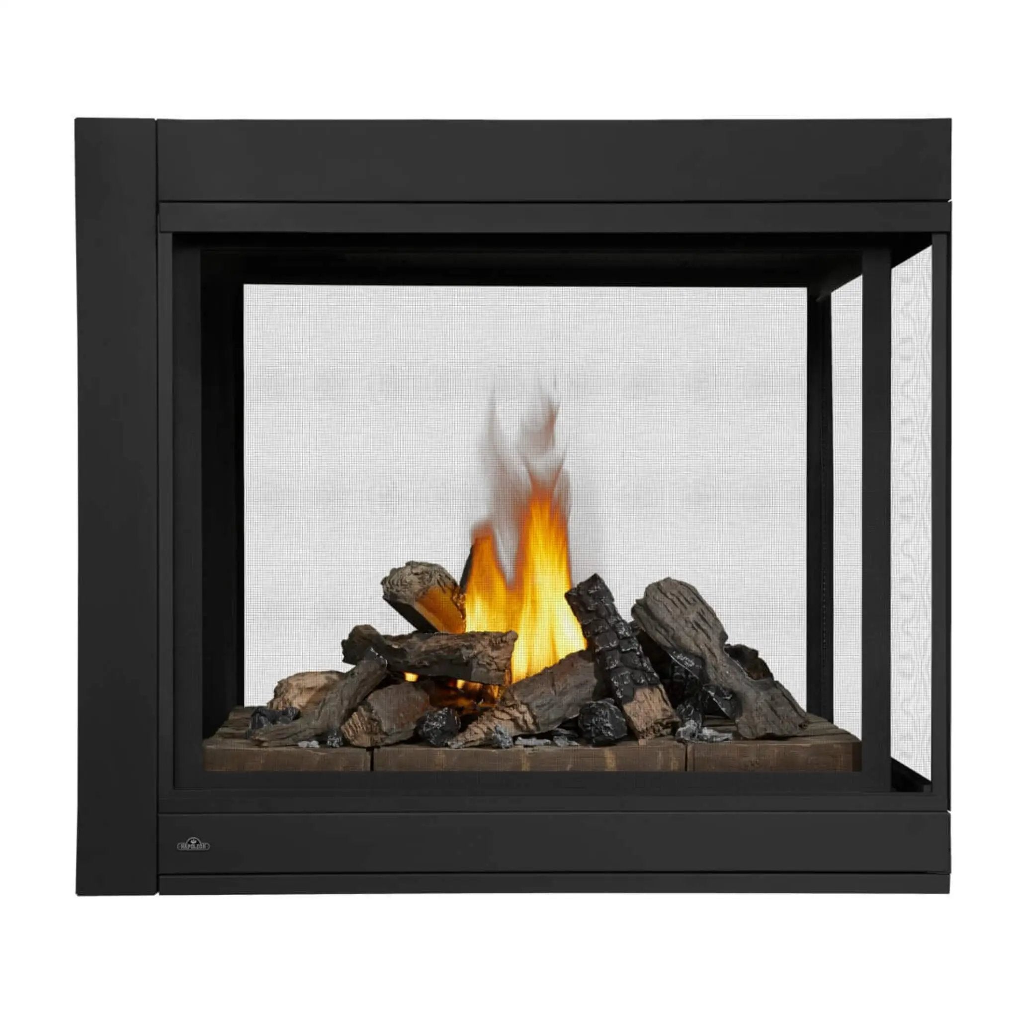 Napoleon Ascent Multi-View 3-Sided Log Set Direct Vent Natural Gas Fireplace [BHD4PNA] (SAK75492) by SAKSBY WHOLESALE