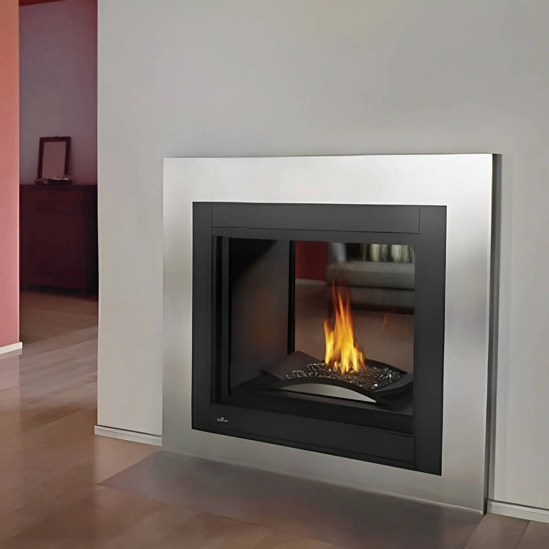Napoleon Ascent Multi-View 3-Sided Log Set Direct Vent Natural Gas Fireplace [BHD4PNA] (SAK75492) by SAKSBY WHOLESALE