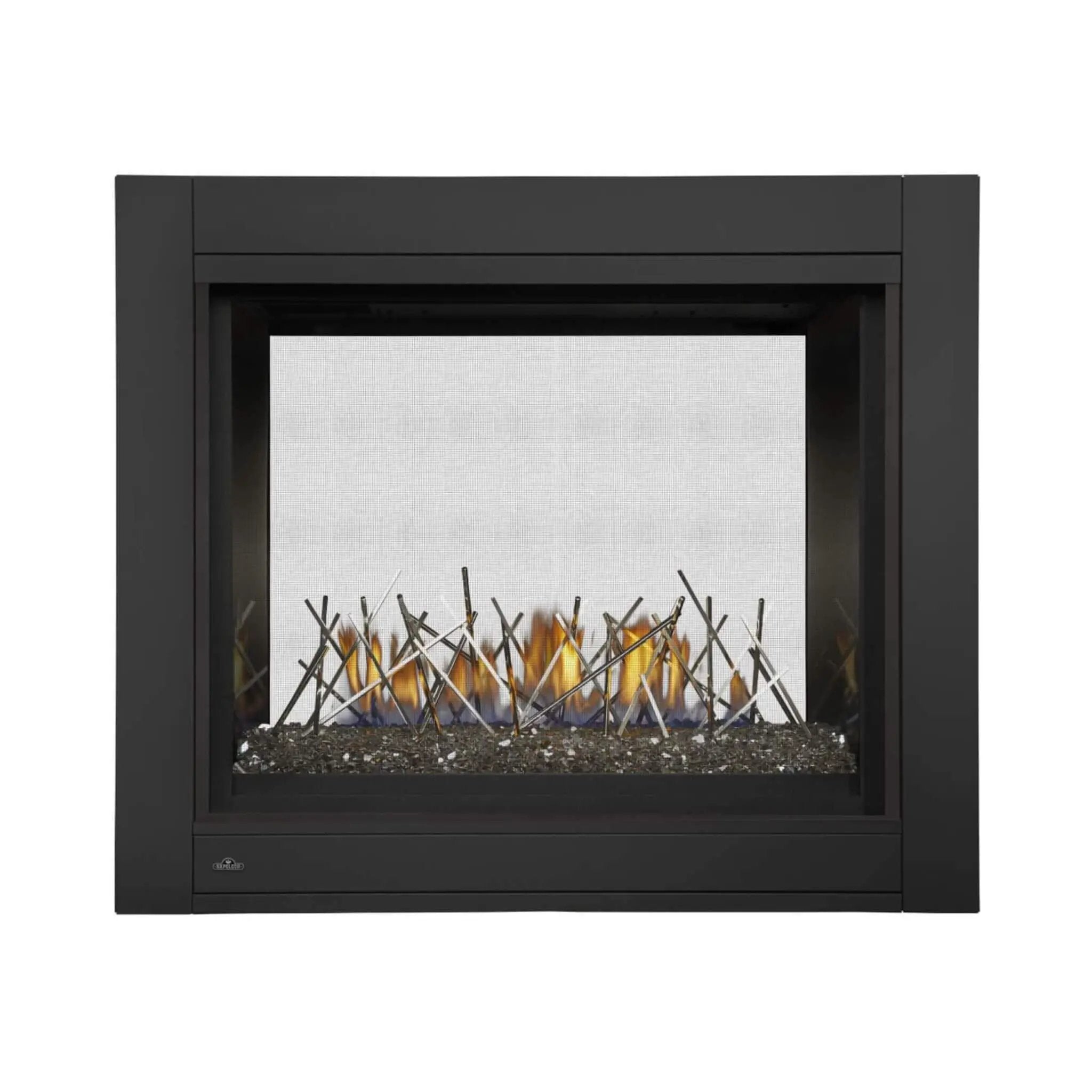 Napoleon Ascent 45-Inch Multi-View See-Through Glass Ember Bed Direct Vent Natural Gas Fireplace [BHD4STGN] (SAK72816) by SAKSBY WHOLESALE