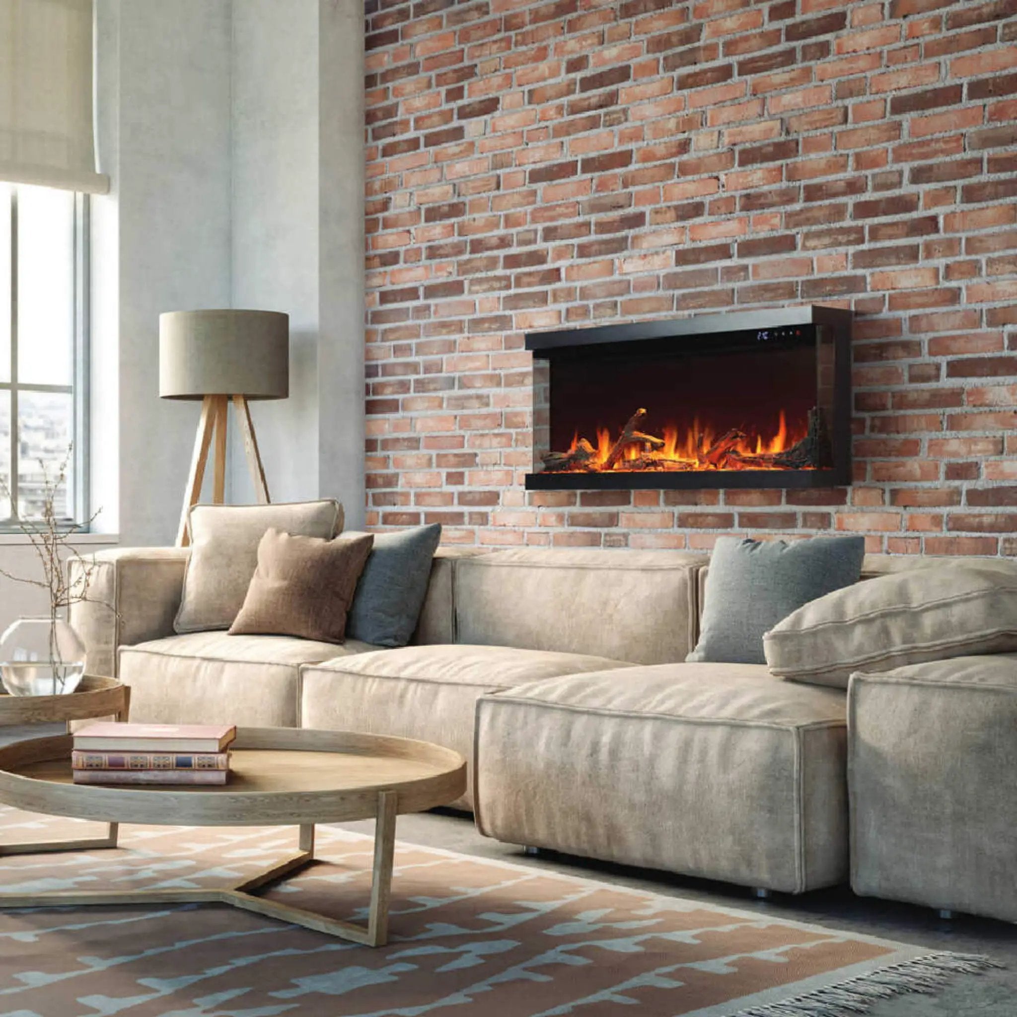 Napoleon Astound FlexMount Built-In Electric Fireplace [NEFL50/62/74AB] (SAK51294) by SAKSBY WHOLESALE