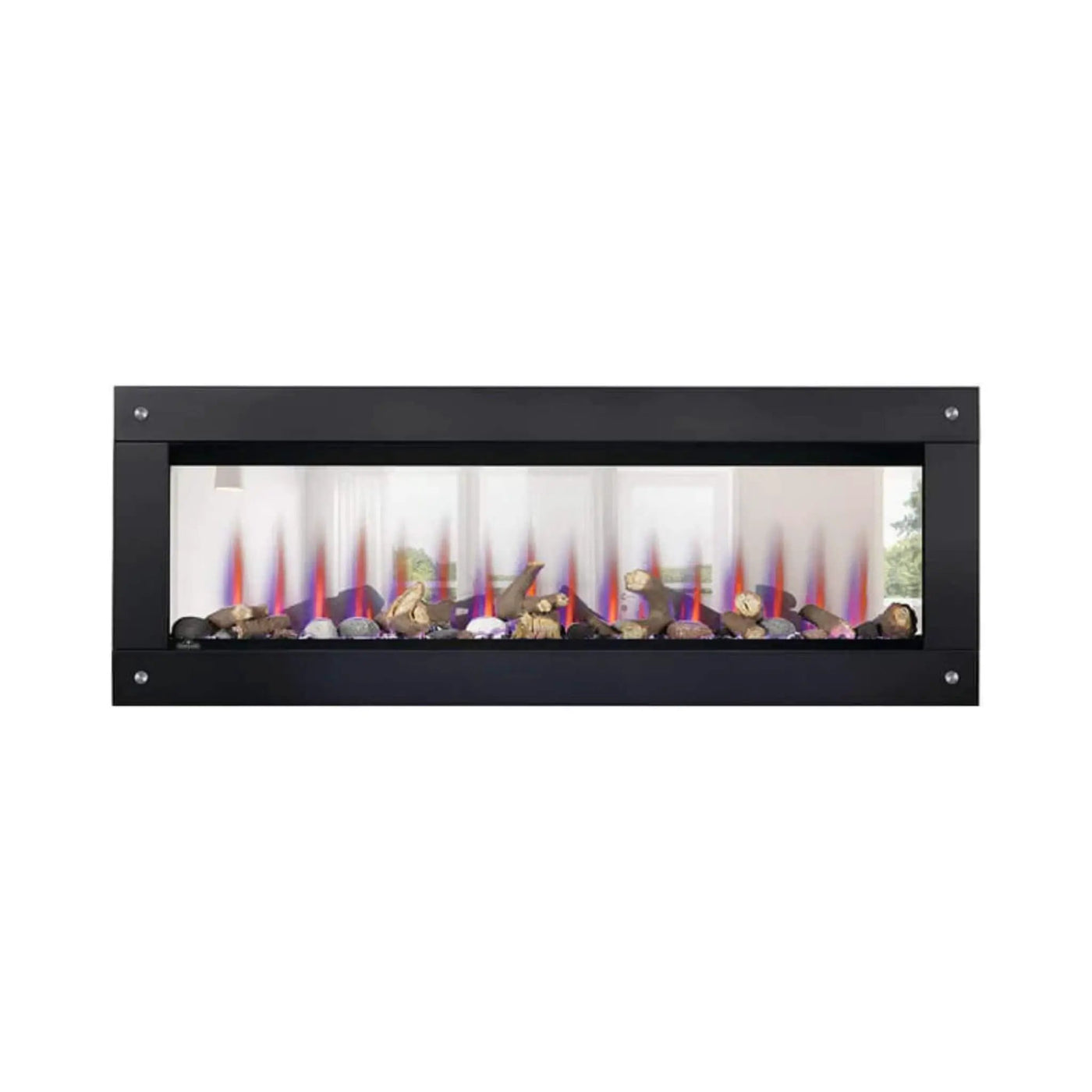 Napoleon Clearion Elite 60-Inch Fully Recessed See Thru Wall Mounted Electric Fireplace [NEFBD60HE] (SAK31716) by SAKSBY WHOLESALE