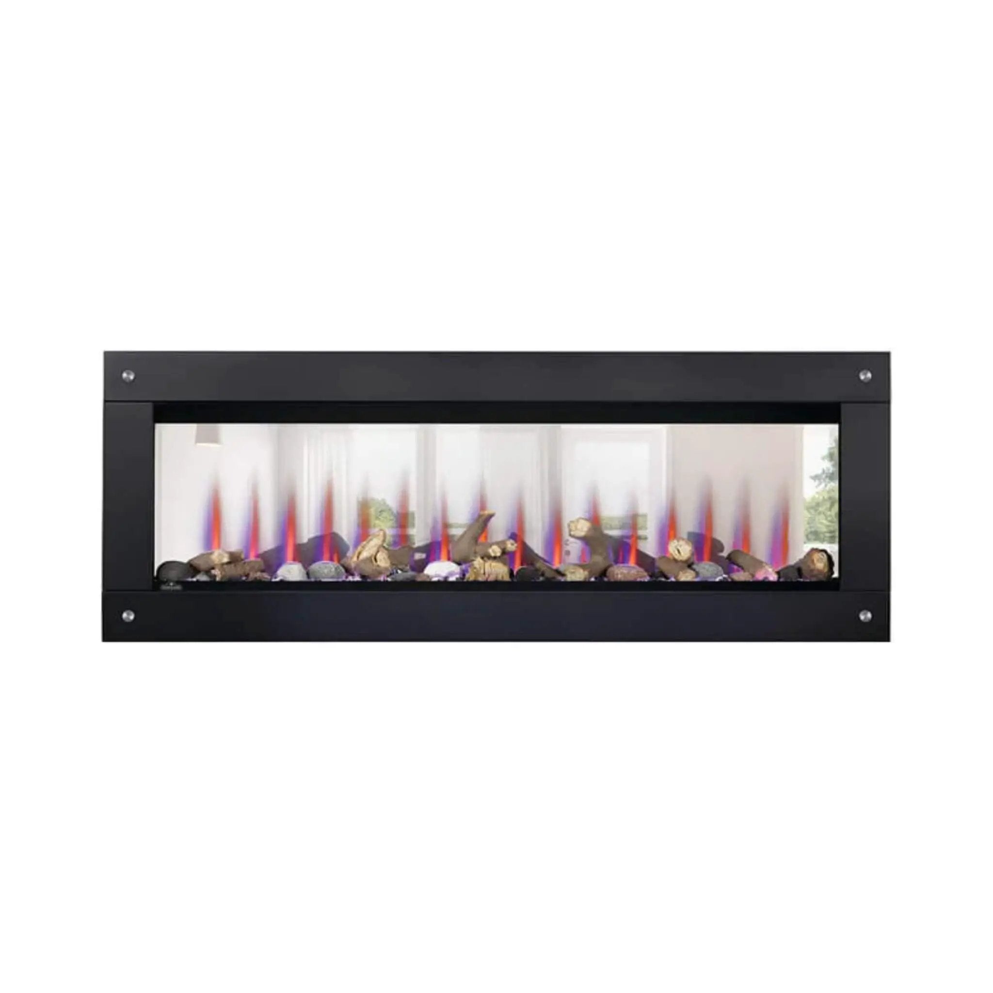 Napoleon Clearion Elite 60-Inch Fully Recessed See Thru Wall Mounted Electric Fireplace [NEFBD60HE] (SAK31716) by SAKSBY WHOLESALE