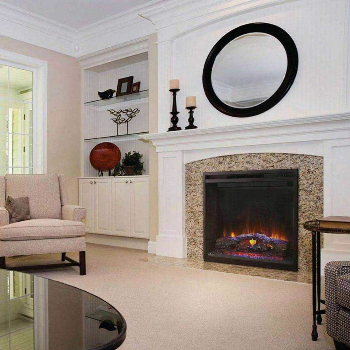 Napoleon Element Self-Trimming Built-In Electric Fireplace [NEFB36/42H-BS-1] (SAK58173) by SAKSBY WHOLESALE