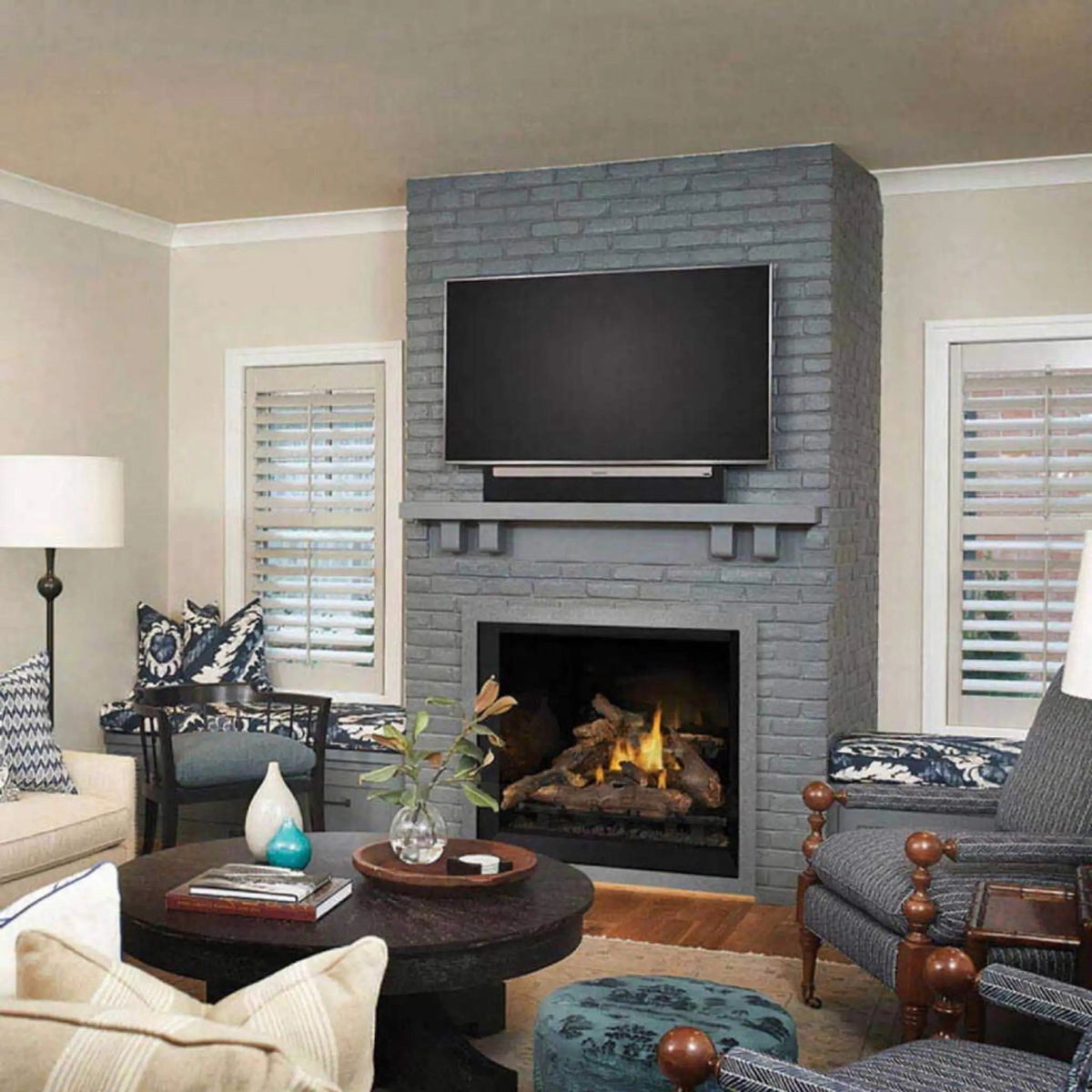 Napoleon Elevation Direct Vent Fireplace With Tempered Glass [EX36/42N/PTEL] (SAK93758) by SAKSBY WHOLESALE