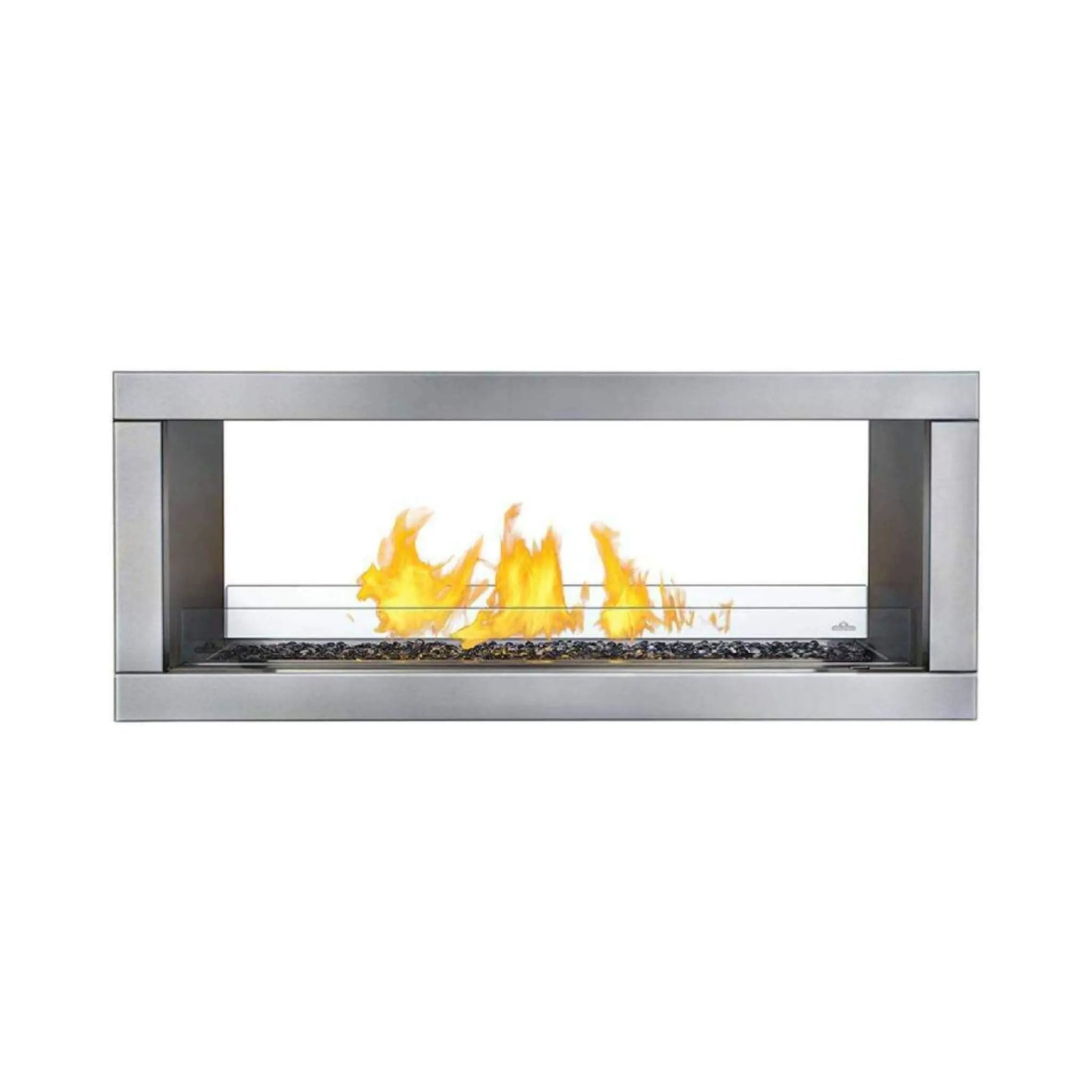 Napoleon Galaxy 48 50-Inch Outdoor Linear See-Thru Electronic Start Natural Gas Fireplace [GSS48STE] (SAK67432) by SAKSBY WHOLESALE