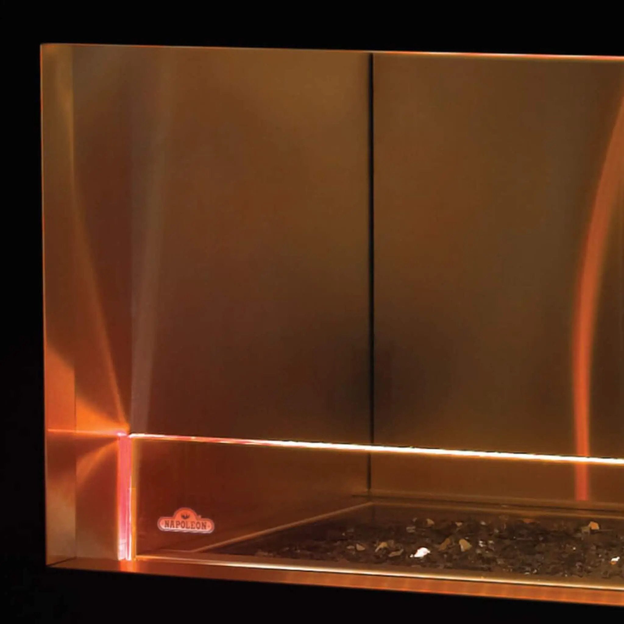 Napoleon Galaxy 48 50-Inch Outdoor Linear See-Thru Electronic Start Natural Gas Fireplace [GSS48STE] (SAK67432) by SAKSBY WHOLESALE