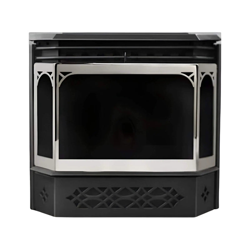 Napoleon Haliburton 50 22-Inch Direct Vent Millivolt Ignition Compact Natural Gas Stove [GDS28-1NSB] (SAK81523) by SAKSBY WHOLESALE