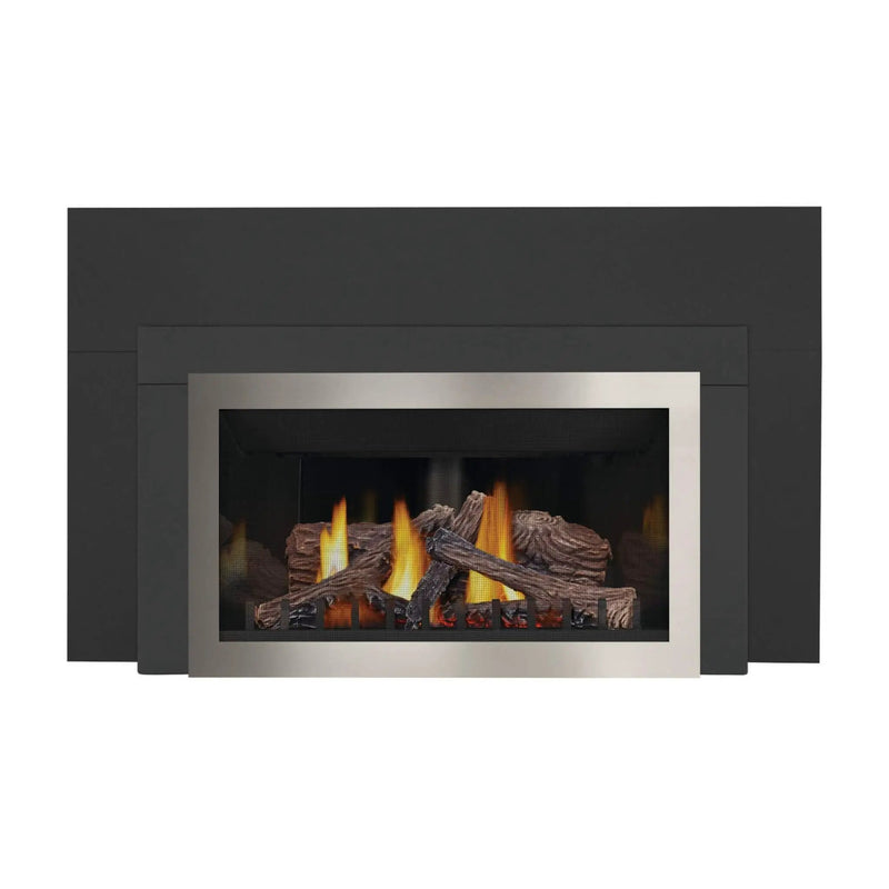 Napoleon Inspiration ZC 36-Inch Direct Vent Millivolt Ignition Natural Gas Fireplace Insert [GDIZC-NSB] (SAK58347) by SAKSBY WHOLESALE
