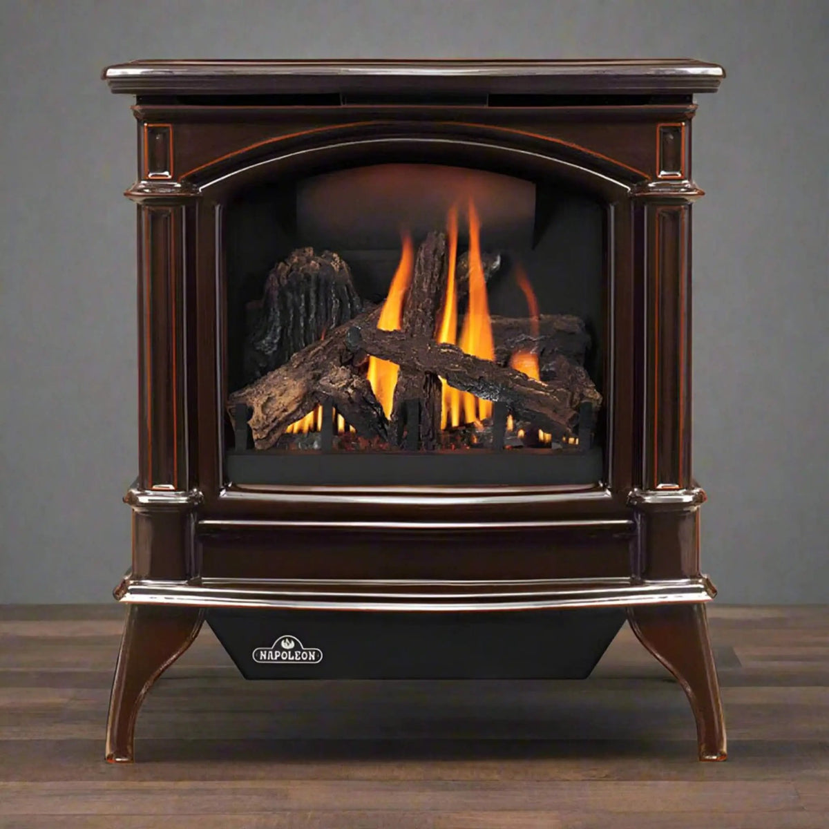 Napoleon Knightsbridge 60 Majolica Brown 27-Inch Natural Gas Stove With Flame And Heat Adjustment [GDS60-1NNSB] (SAK14738) by SAKSBY WHOLESALE