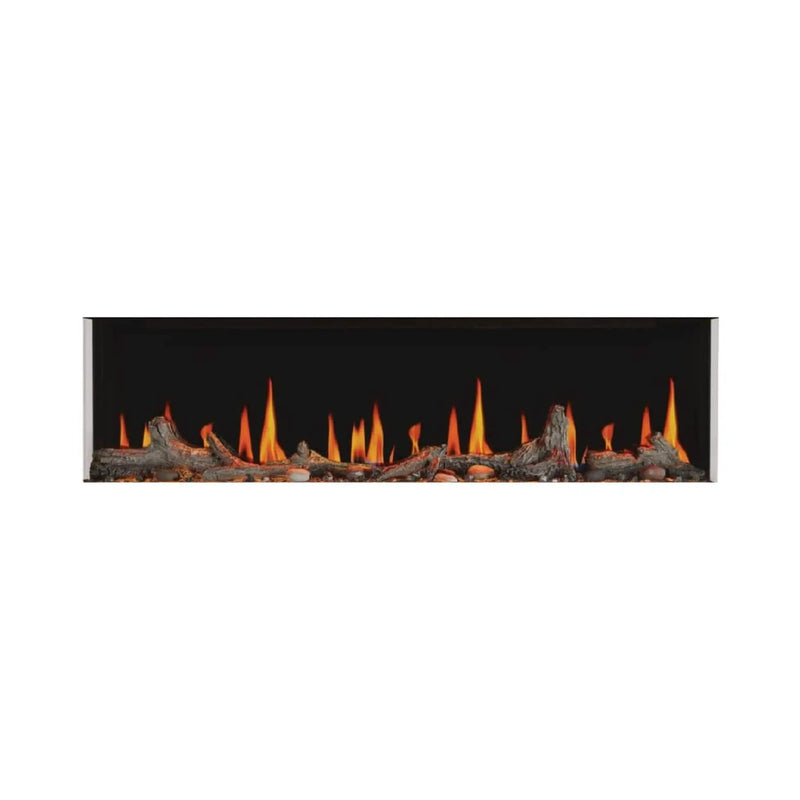 Napoleon Luminex 65-Inch LCD Built-In Electric Fireplace With Remote Control [NEFL65LCD-3SV] (SAK83665) by SAKSBY WHOLESALE
