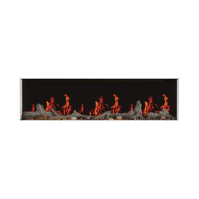 Napoleon Luminex 65-Inch LCD Built-In Electric Fireplace With Remote Control [NEFL65LCD-3SV] (SAK83665) by SAKSBY WHOLESALE