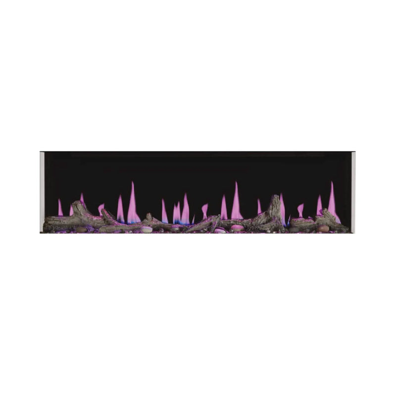 Napoleon Luminex 65-Inch LCD Built-In Electric Fireplace With Remote Control [NEFL65LCD-3SV] (SAK83665) by SAKSBY WHOLESALE