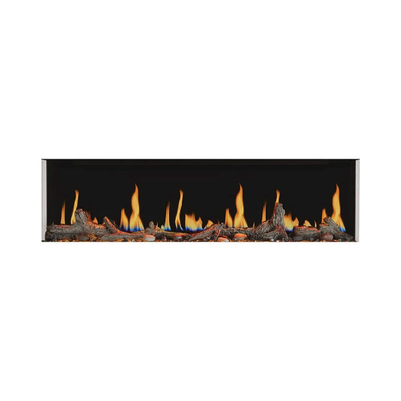 Napoleon Luminex 65-Inch LCD Built-In Electric Fireplace With Remote Control [NEFL65LCD-3SV] (SAK83665) by SAKSBY WHOLESALE