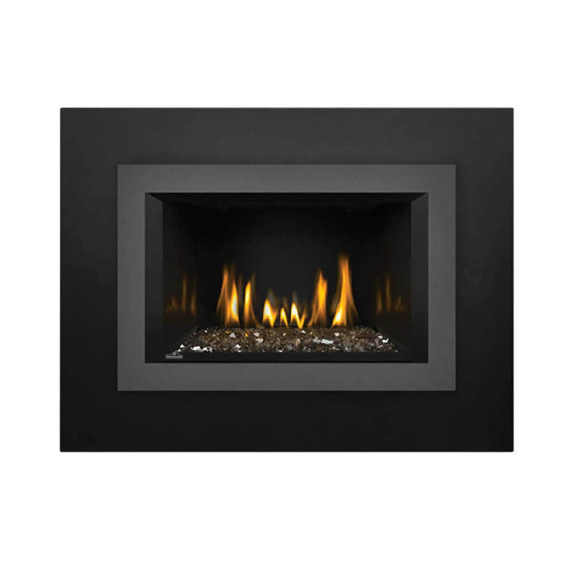 Napoleon Oakville 3 Glass Direct Vent Electronic Ignition Natural Gas Fireplace Insert, 28" [GDIG3N] (SAK29675) by SAKSBY WHOLESALE