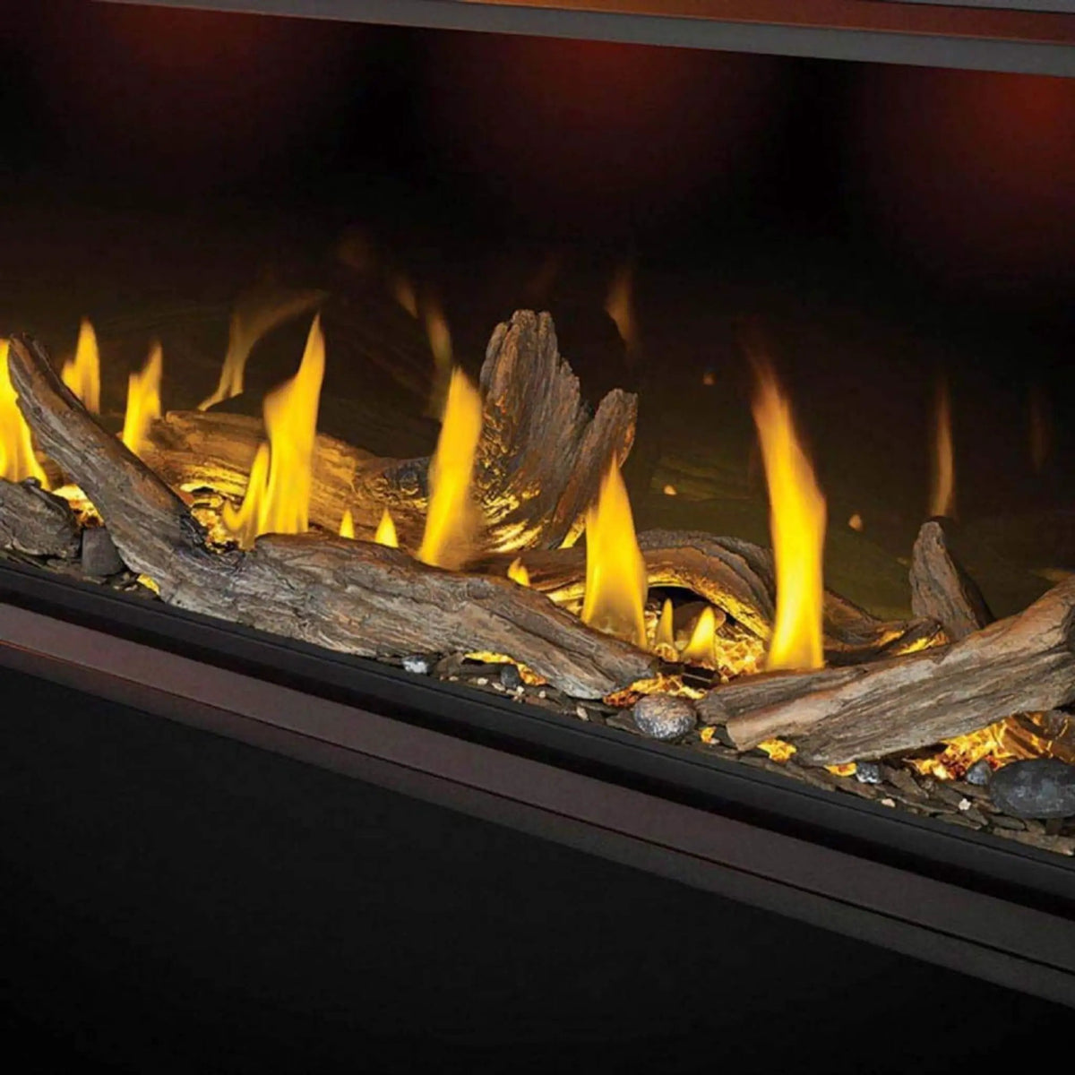 Napoleon Tall Linear Vector Direct Vent Natural Gas Fireplace With Remote Control [TLV50/62/74N] (SAK58256) by SAKSBY WHOLESALE