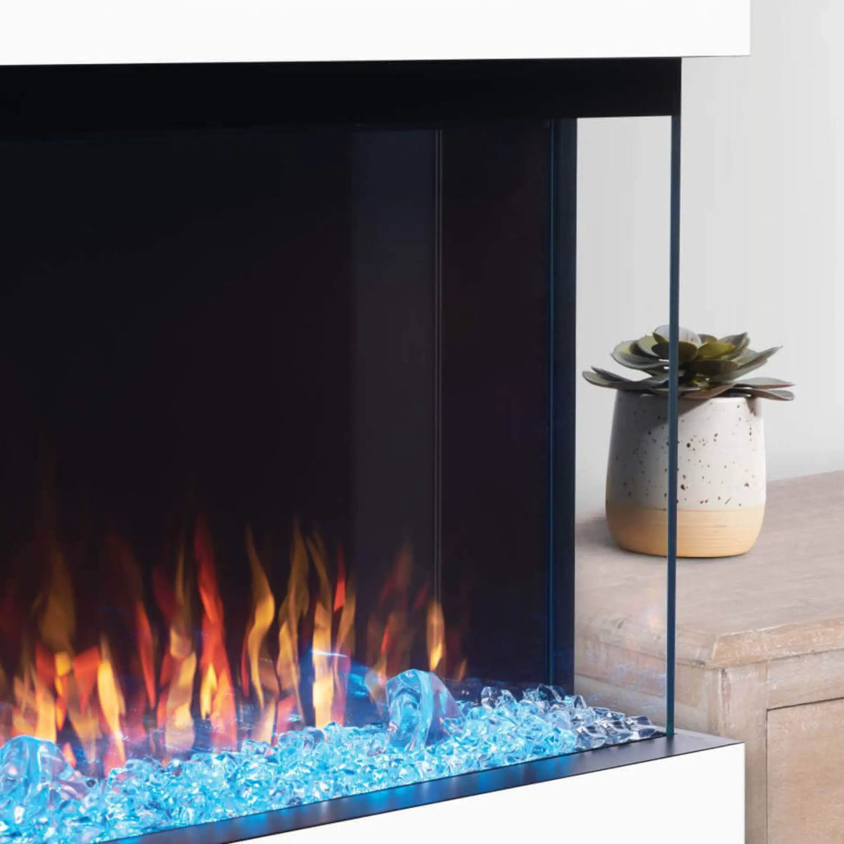 Napoleon Trivista 3 Sided Built-In Electric Linear Fireplace [NEFB50H/60H-3SV] (SAK32567) by SAKSBY WHOLESALE