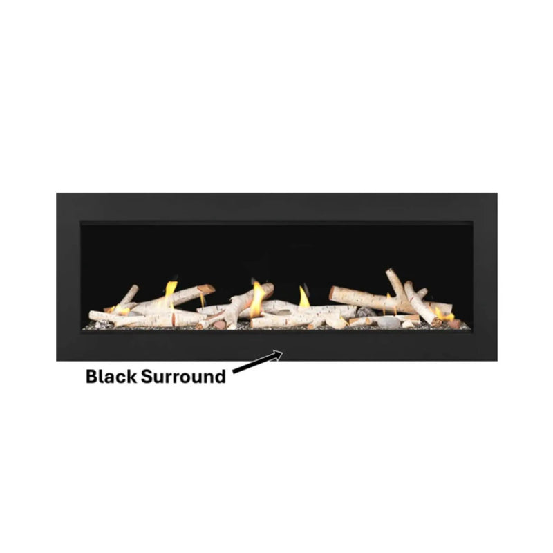 Napoleon Vector 50 Single-Sided 65-Inch Direct Vent Electronic Natural Gas Fireplace With Night Light System [LV50N-2] (SAK29481) by SAKSBY WHOLESALE