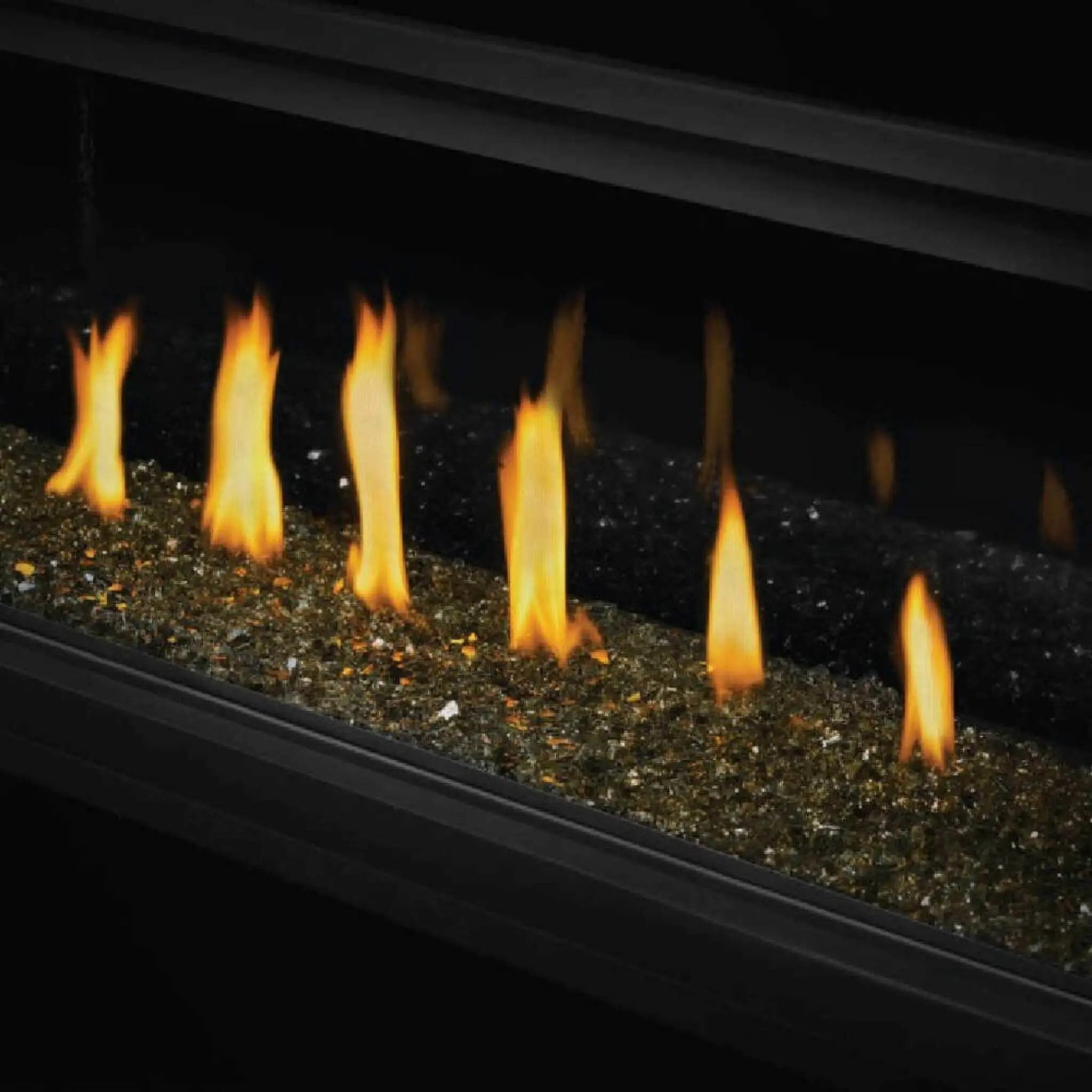 Napoleon Vector 50 Single-Sided 65-Inch Direct Vent Electronic Natural Gas Fireplace With Night Light System [LV50N-2] (SAK29481) by SAKSBY WHOLESALE