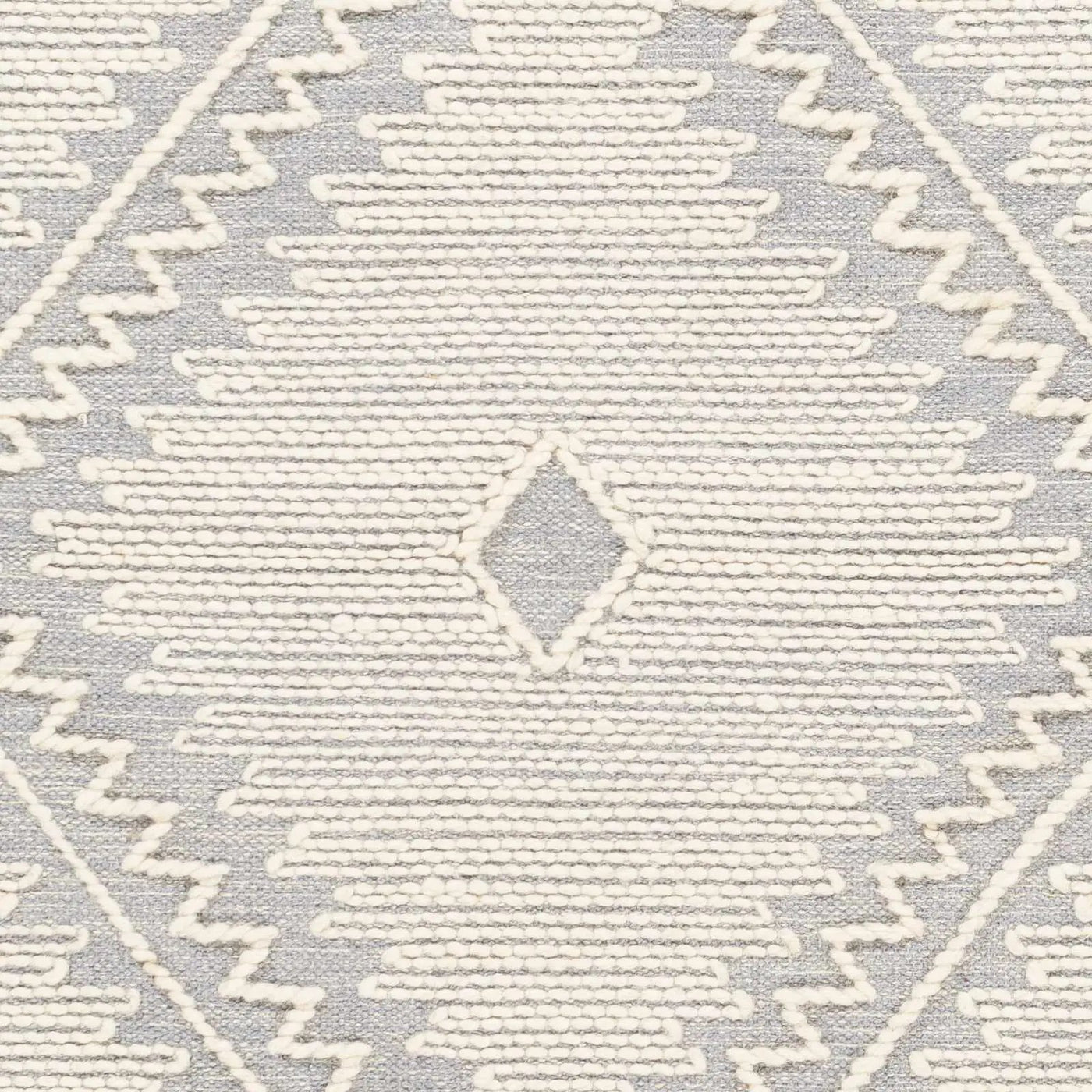 Naranjito Cream/Slate Trellis 2x3 Rug - Clearance by Boutique Rugs