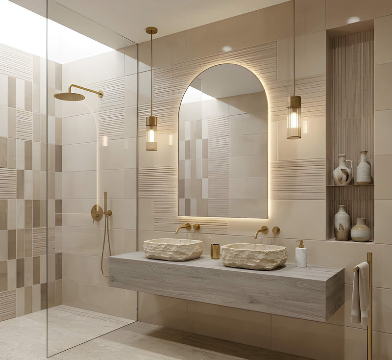 Nat Glossy Ceramic Wall Decos 4x12 Ceramic Glossy 4x12 Wall Decos — 2