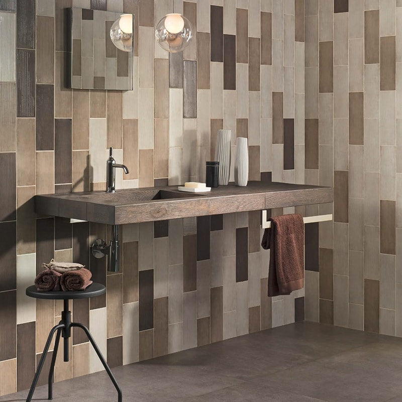 Nat Glossy Ceramic Wall Decos 4x12 Ceramic Glossy 4x12 Wall Decos — 3