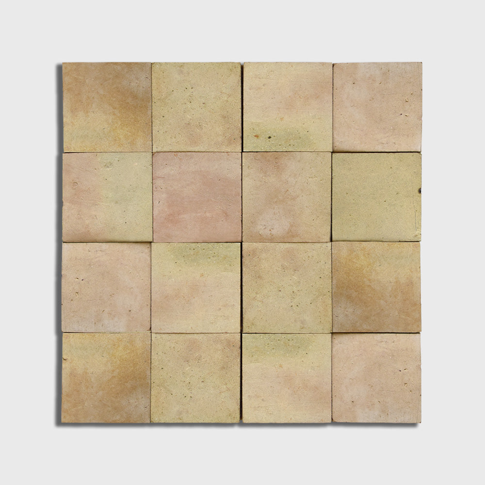 Natural Matte Zellige Mosaics 12x12 Zellige Matte 12x12 Mosaics