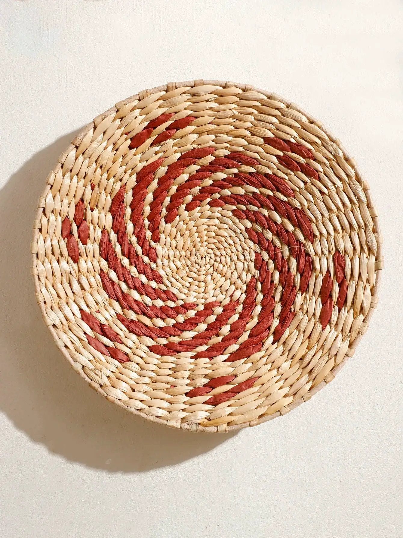 Natural Seagrass Handmade Wall Decor with Organic Texture by House Of Avana