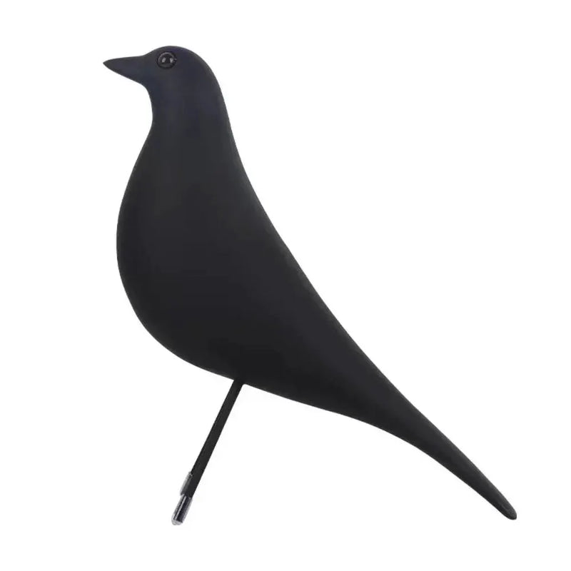 Minimalist Wooden Bird Figurine Decorative Tabletop Accent by House Of Avana