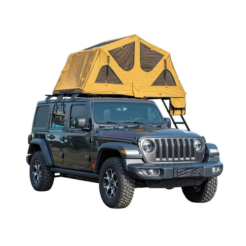 Naturnest Andromeda Khaki Soft-Shell Rooftop Tent With Large Panoramic Skylight & YKK Doors (SAK72384) by SAKSBY WHOLESALE