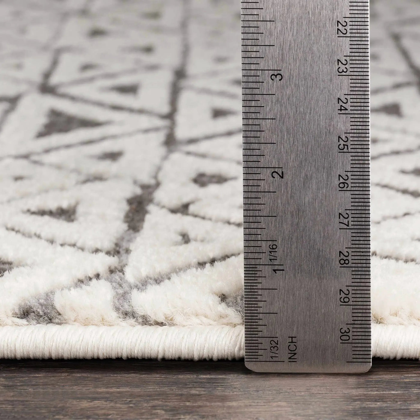 Naylor Beige/Charcoal Rug - Clearance by Boutique Rugs
